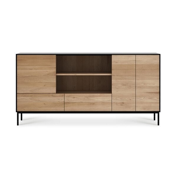 Blackbird sideboard - oak - 3 doors - 2 drawers