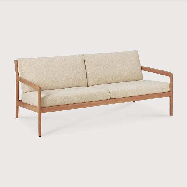 ETHNICRAFT JACK LOUNGESOFA FÜR DRAUSSEN TEAK NATURAL