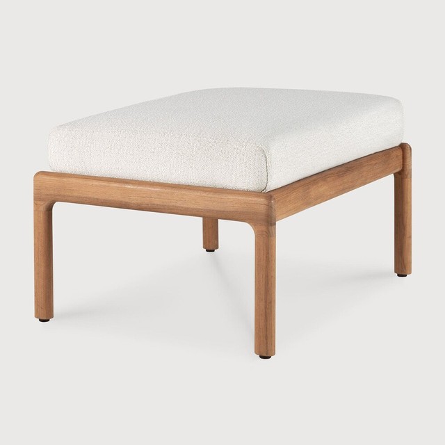 Ethnicraft Teak Jack Fußhocker für Draußen