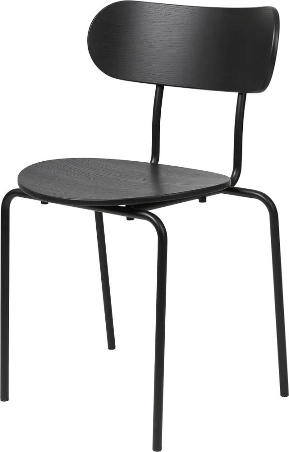 GUBI COCO DINING CHAIR - UN-UPHOLSTERED, 4-LEGGED STACKABLE