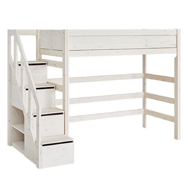 Lifetime High Bed With Stepladder - Hochbett Mit Treppe