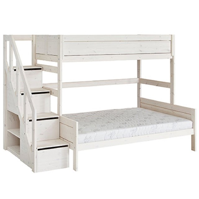 Lifetime Family Bunkbed With Stepladder - Etagenbett Mit Treppe