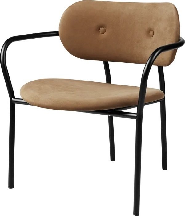 GUBI COCO LOUNGE CHAIR FULLY UPHOLSTERED