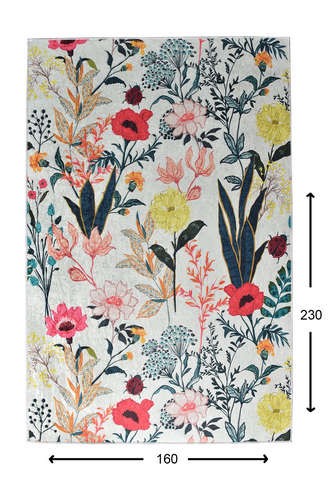 Marosa  Flowers Teppich (160 x 230 cm) - Mehrfarbig