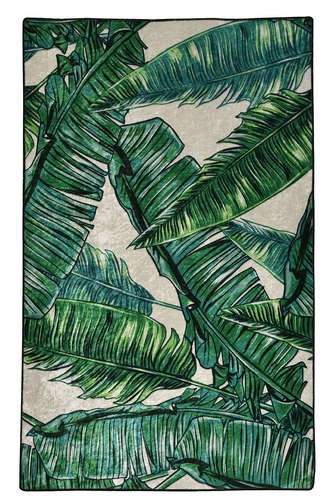 Marosa  Green Leaves Teppich (160 x 230 cm) - Mehrfarbig