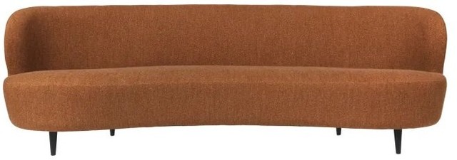 GUBI STAY SOFA - FULLY UPHOLSTERED, OVAL