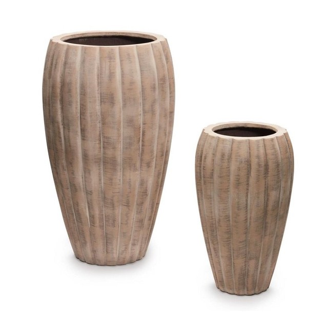 Kave Home LISA - Blumentöpfe 2er Set