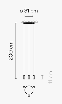 Vibia Wireflow Free-Form 0350 - Pendelleuchte--8