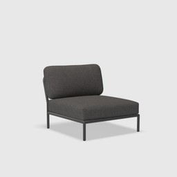 Houe Level Lounge Chair Single Module - Dark grey--3