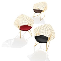 Knoll Bertoia Diamond Chair - Gold--64