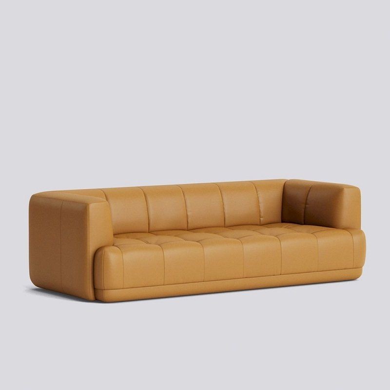 Hay Quilton 3 Seater - Sense Cognac--12