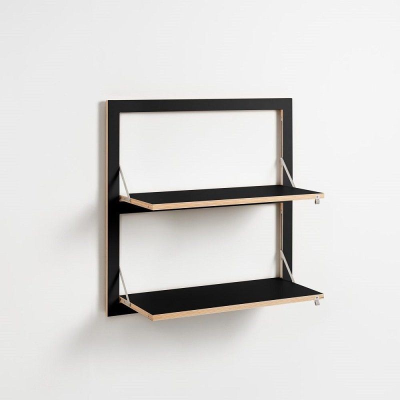 Ambivalenz Fläpps Regal 80×80-2 - Schwarz--1