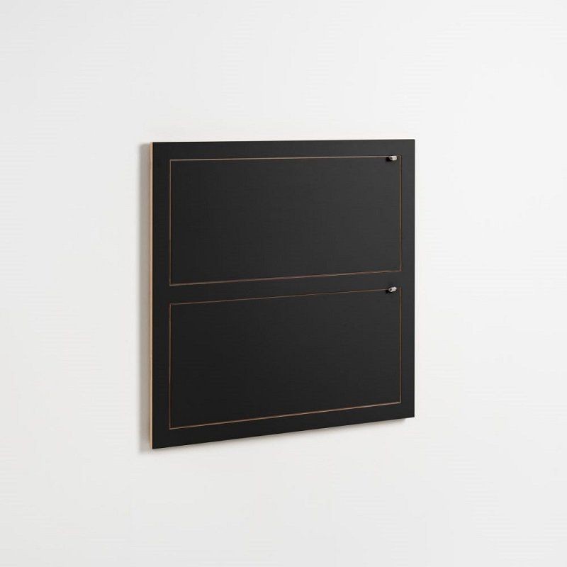 Ambivalenz Fläpps Regal 80×80-2 - Schwarz--0