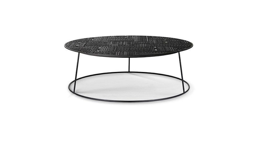Ethnicraft Ancestors Tabwa Round Coffee Table--0