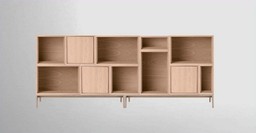 Muuto Stacked Storage System Solution 7 - Oak--0