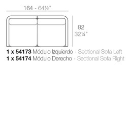 Vondom Ulm Sectional Sofa Left--1