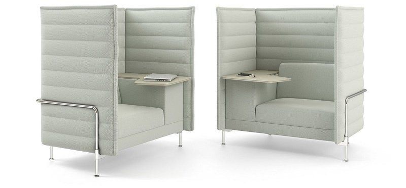 Vitra Alcove Highback Work Sessel--3