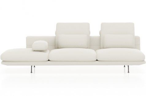 VITRA GRAND SOFÀ 3½-SEATER- UNTERGESTELL BASIC DARK --4