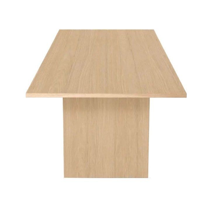 GUBI Private Dining Table - Esszimmertisch - 260 cm - Brown/Black Ash Veneer--4