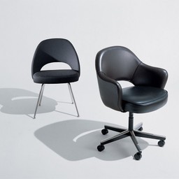 Knoll Saarinen Executive Arm Chair with Swivel Base--14