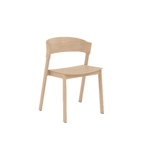 Muuto Cover Side Chair - Oak--1