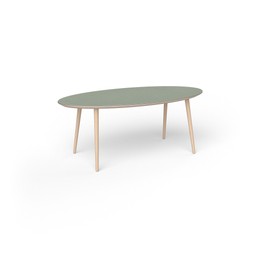 Via Cph ELLIPSE 120 Couchtisch - Seife behandelt--3