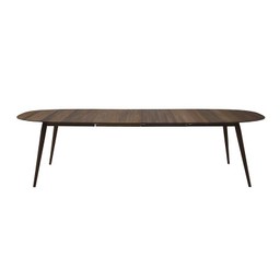 Bruunmunch PLAYdinner Lamé Smoked Oak 180/280 L With Extension--0