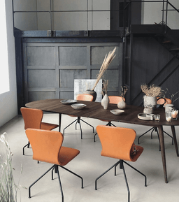 Bruunmunch PLAYdinner Lamé Smoked Oak 180/280 L With Extension--6