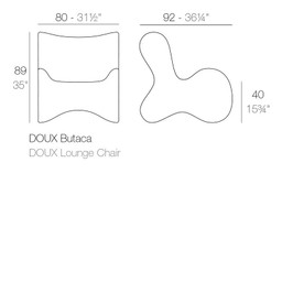Vondom Doux Lounge Chair --3
