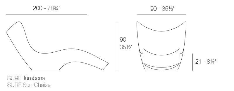  Vondom Surf Sun Chaise--0