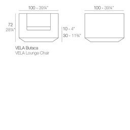 Vondom Vela Lounge Chair--1