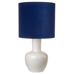 POLSPOTTEN LAMP SHADE - 55 x 50 - Velvet Blue--5