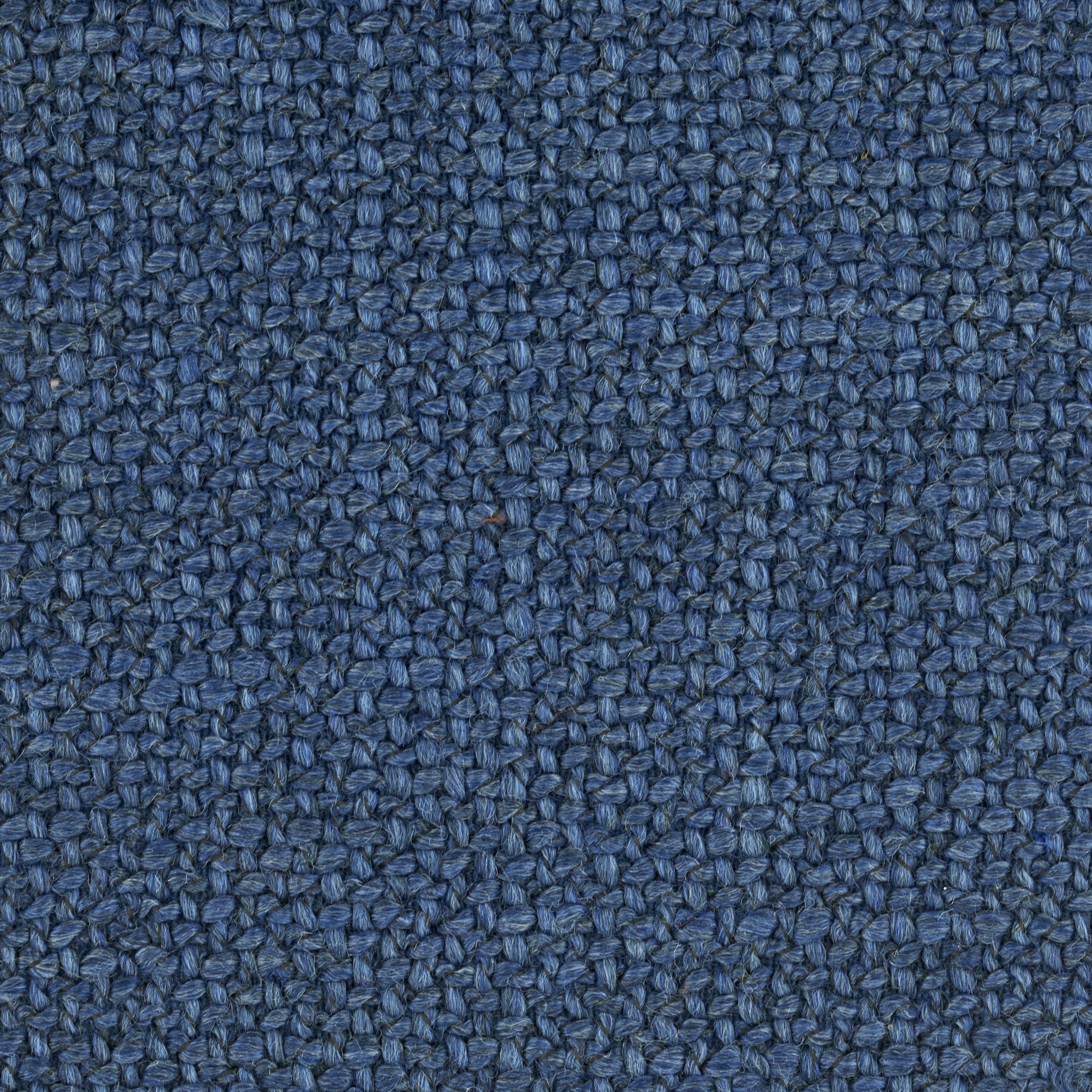 Polspotten Chair Roundy fabric smooth- Dark Blue--11