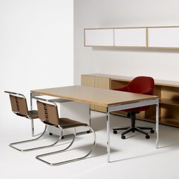 Knoll Saarinen Executive Arm Chair with Swivel Base--21