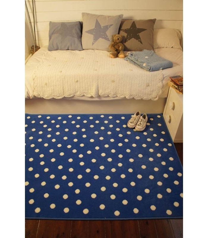 Lorena Canals Dots Deep Blue Teppiche 200 x 300 cm--2