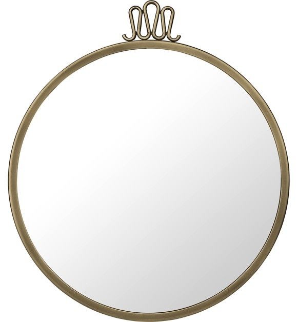 Gubi Randaccio Circular Wall Mirror - Ø42 cm--0