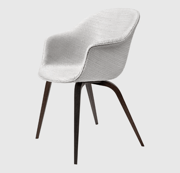 Gubi Bat Dining Chair - Fully Upholstered--0