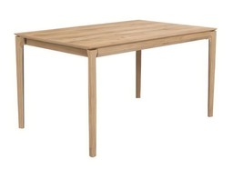 Ethnicraft Oak Bok Extendable Dining Table - 140x220 - Natural oak--1