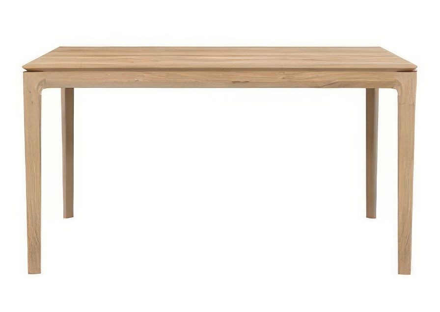 Ethnicraft Oak Bok Extendable Dining Table - 140x220 - Natural oak--2