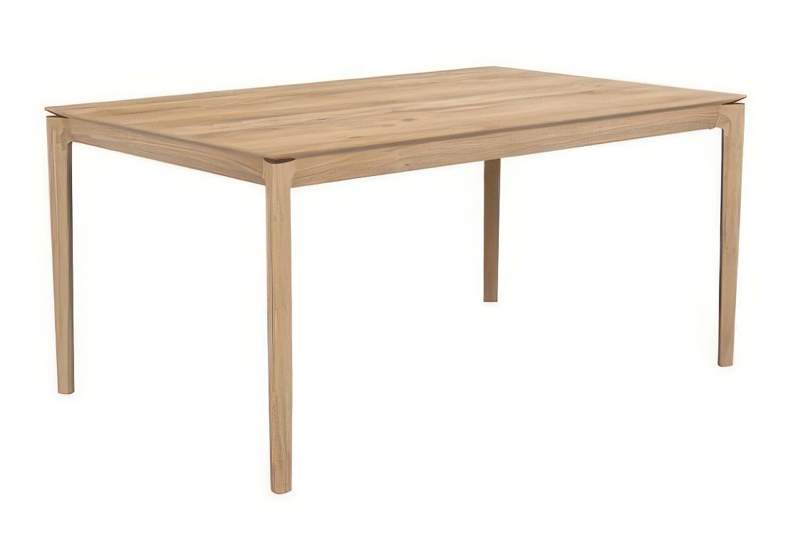 Ethnicraft Oak Bok Extendable Dining Table - 160x240 - Natural oak--4