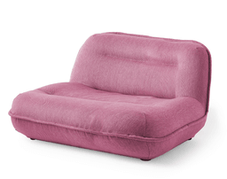 Pols Potten Puff Love Seat Berry - Sofa: Light Pink--2