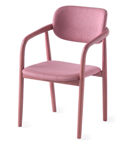 Pols Potten Henry Chair Berry - Stuhl mit Armlehne: Light Pink--1