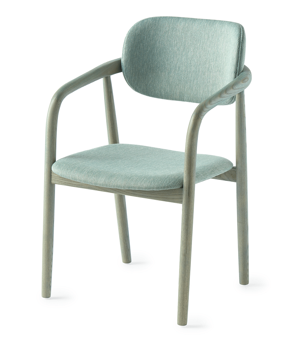 Pols Potten Henry Chair Berry - Stuhl mit Armlehne: Green Grey--2