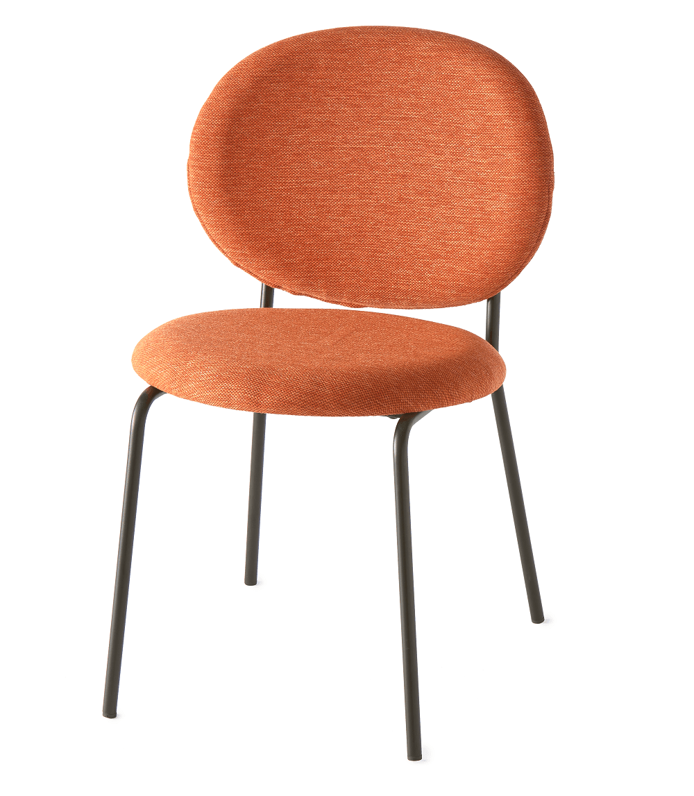 Pols Potten Simply Chair Berry 2er Set - Preis Pro Stuhl: Orange--0
