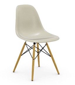 Vitra Eames Fiberglass Side Chair DSW Stuhl - Untergestell: 02 Ahorn gelblich--3