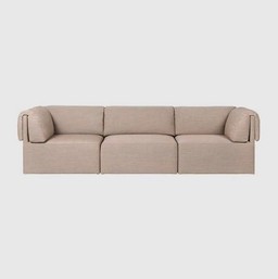 Gubi Wonder Sofa - 3 Seater With Armrest--0