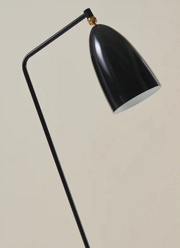 GUBI Gräshoppa Floor Lamp - Stehlampe - Black Glossy--9