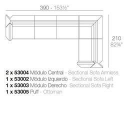 Vondom Rest Sofa Right--4