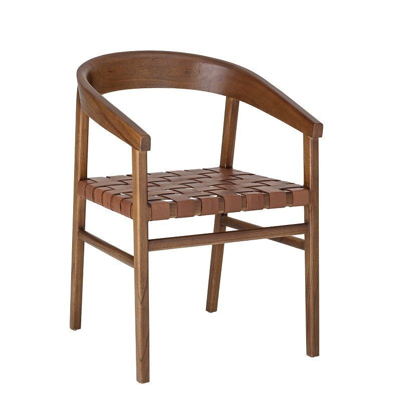 Bloomingville Vitus Chair Brown Mindi Wood--1