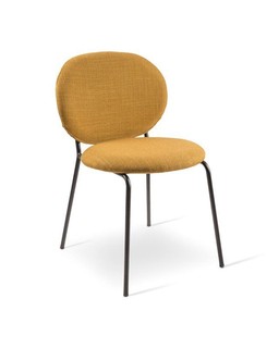 Pols Potten Chair Simply Fabric Smooth - Ochre--5